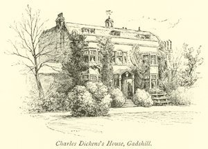 Charles Dickenss House, Gadshill  af English School