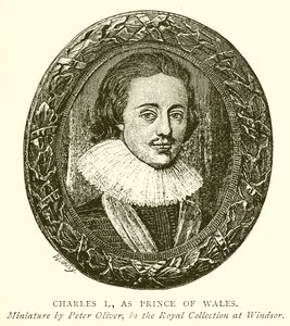 Charles I, som prins af Wales af English School