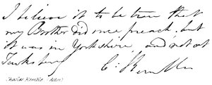 Charles Kemble, (skuespiller) af English School