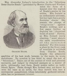 Charles Reade (gravering) af English School