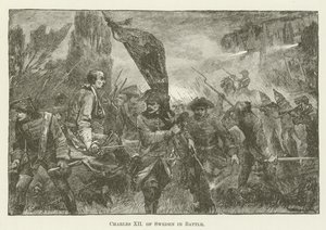Karl XII af Sverige i kamp