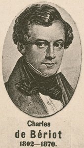 Charles de Beriot (gravering) af English School