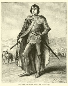 Karl den Udslæt, hertug af Bourgogne af English School