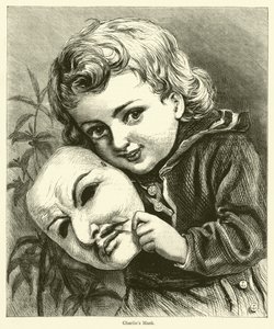 Charlies maske (gravering) af English School