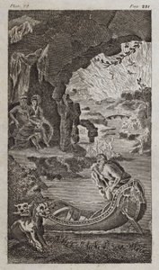 Charon (kobberstik) af English School