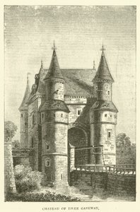 Chateau of Lille Gateway (gravering) af English School