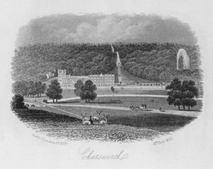 Chatsworth (gravering) af English School