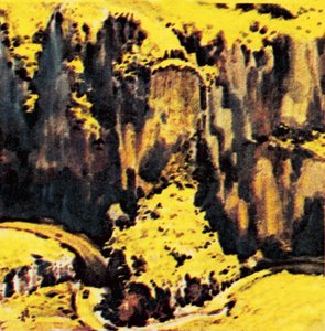 Cheddar Gorge af English School