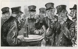 Chelsea Pensioners lyser op af English School