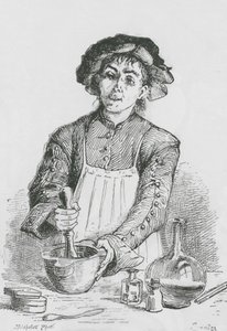 Kemiker (gravering) af English School