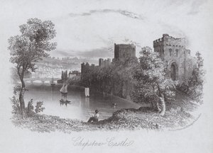 Chepstow Castle af English School