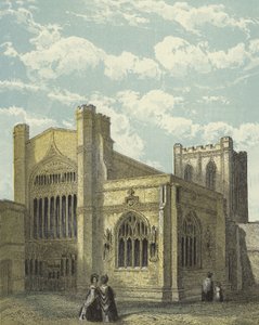 Chester Cathedral, South West View af English School