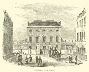 Chesterfield House (gravering) af English School