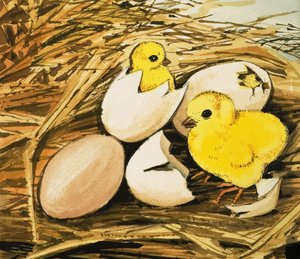 Kyllinger klækker af English School