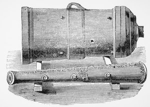 Kinesisk monstermørtel, 1845 af English School