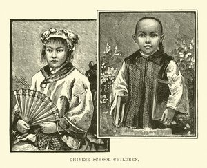 kinesiske skolebørn af English School