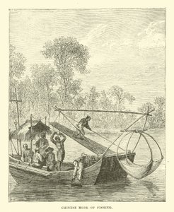 Chinese mode of fishing  af English School