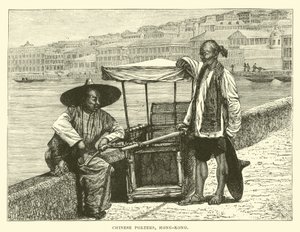 Chinese porters, Hong-Kong  af English School