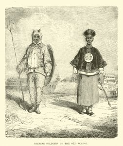 Chinese soldiers of the old school  af English School
