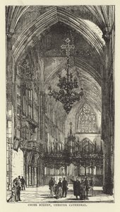 Choir Screen, Chester Cathedral af English School