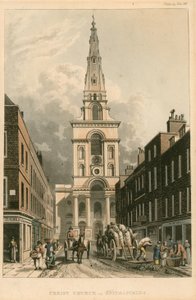 Christ Church, Spitalfields, London af English School