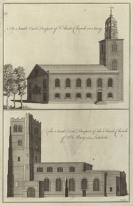 Christ Church, Surrey og Parish Church of St Mary ved Lambeth af English School