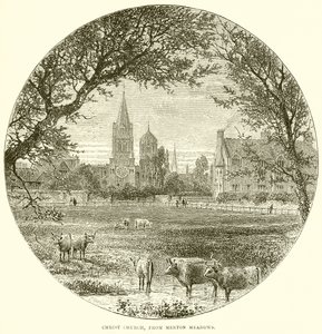 Christ Church, fra Merton Meadows af English School