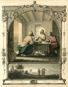 Kristus i Emmaus af English School