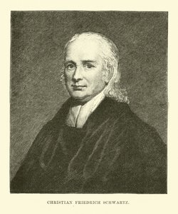 Christian Friedrich Schwartz af English School