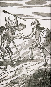 Christian og Apollyon, fra den 13. udgave af 