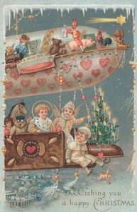 Weihnachtsluftballon von English School