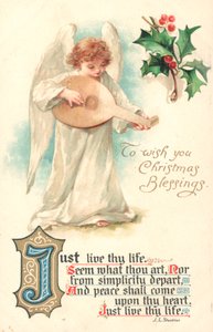 juleengel af English School