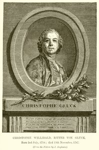 Christophe Willibald, Ridder af Gluck af English School