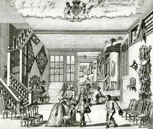 Christopher Gibson, Möbelmacher (Stich)