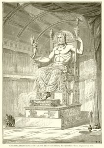 Chryselefantine Statie af Zeus Olympios, Restorid af English School