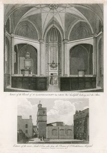 Church of St Bartholomew the Less, West Smithfield af English School
