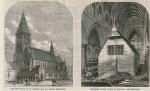 Church of St Michael and All Angels, Shoreditch af English School