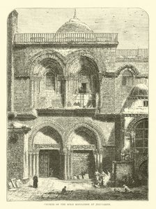 Den Hellige Gravs Kirke i Jerusalem af English School