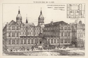City of London School; meget rosende design af English School
