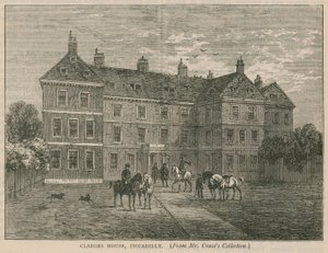 Clarges House, Piccadilly, London af English School