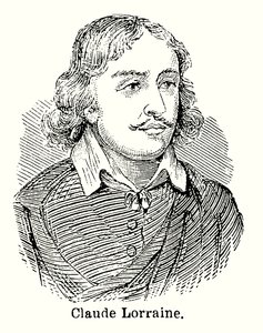 Claude Lorraine (litografi) af English School