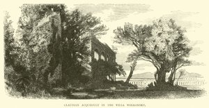 Claudianisches Aquädukt in der Villa Wolkonsky