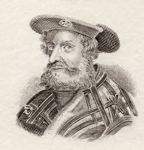 Claudius Ptolemaeus, eller Ptolemæus, 1825 (gravering) af English School
