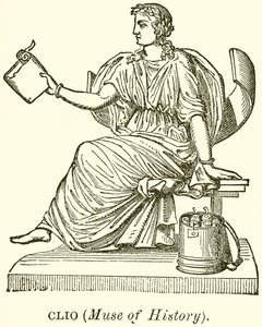 Clio (Muse of History) af English School