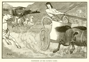 Clisthenes ved de olympiske lege af English School