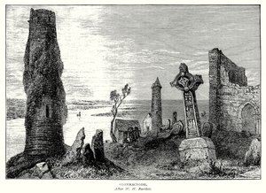 Clonmachnoise (gravering) af English School