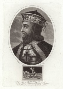 Clovis, Frankrigs første kristne konge af English School