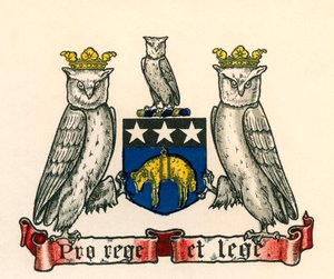 Våbenskjold fra Leeds, England. af English School