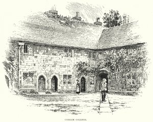 Cobham College (gravering) af English School