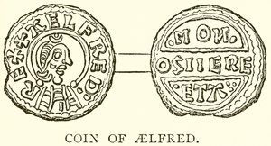Aelfreds mønt af English School